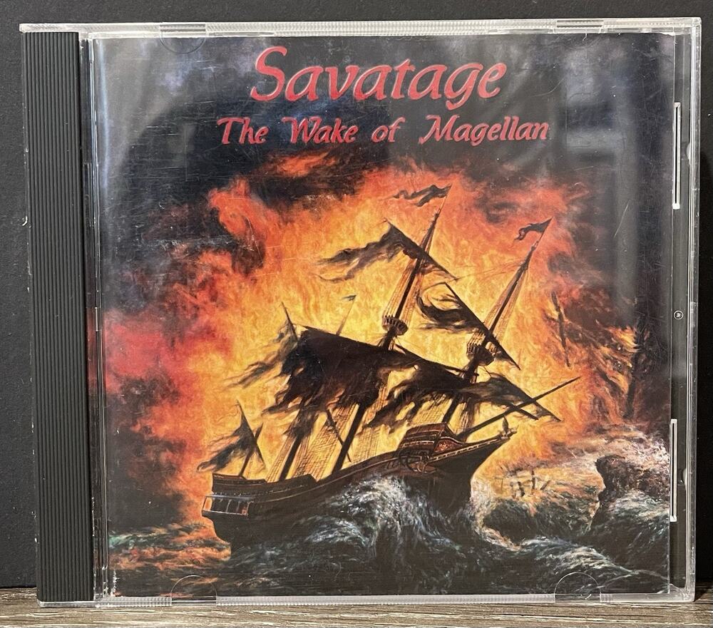 Savatage - The Wake Of Magellan-CD-1998-Atlantic/Lava-83100-2 original pressing